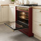 Empire Electric Induction Range Cooker (Bordeaux Red)