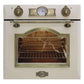 Empire Electric Oven & 4 Burner Enamel Gas Hob Bundle (Ivory)
