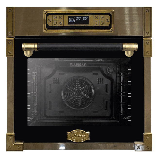 Art Deco Electric Oven & Induction Hob Bundle (Black)