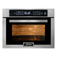 Grand Chef Compact Electric Oven with Microwave Function (Stainless Steel)