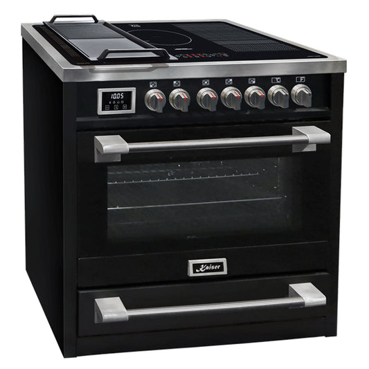Avantgarde Pro 90cm Induction Range Cooker (Black)