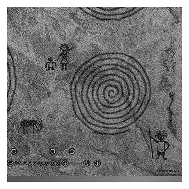 Grand Chef Cave Painting 59cm Induction Hob