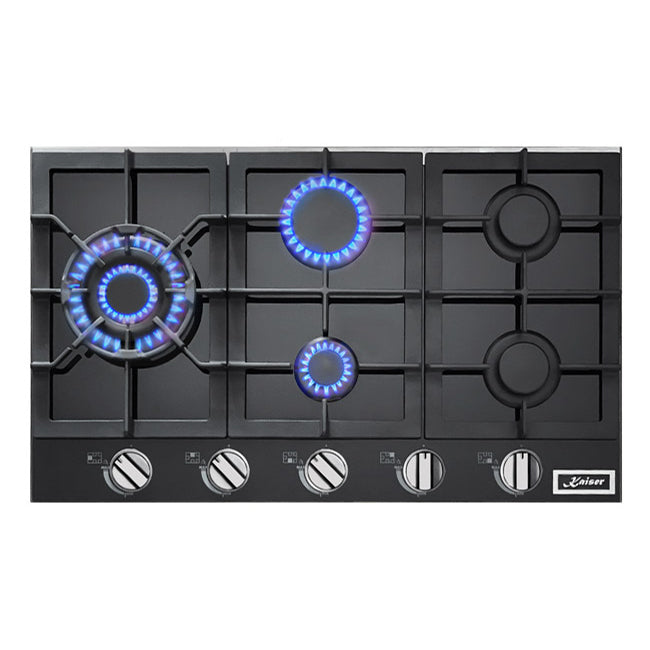 Avantgarde Pro 86cm Gas Hob (Black)