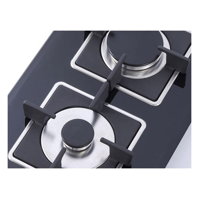 Grand Chef 30cm Domino Gas Hob (Black)