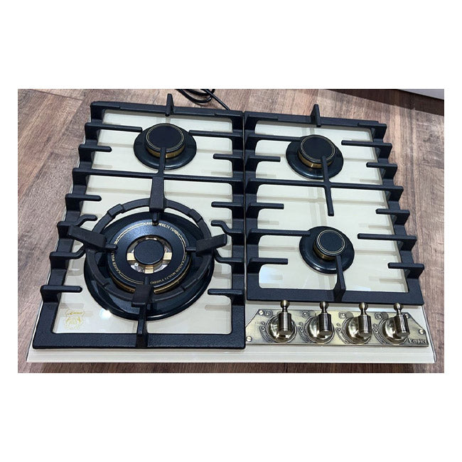 Empire 60cm Turbo Gas Hob (Ivory)